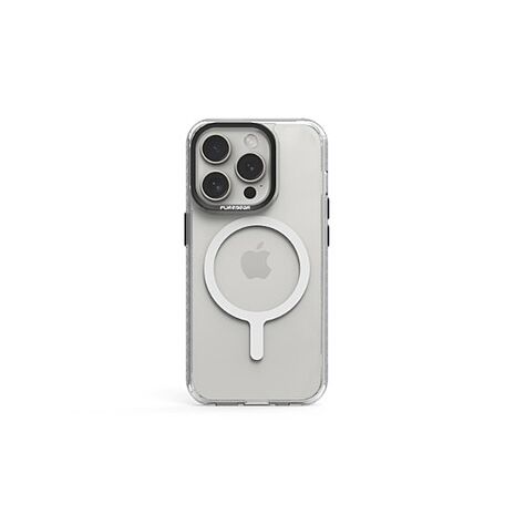 iPhone 16 Pro PureGear冰鑽防摔磁吸保護殼-黑色框