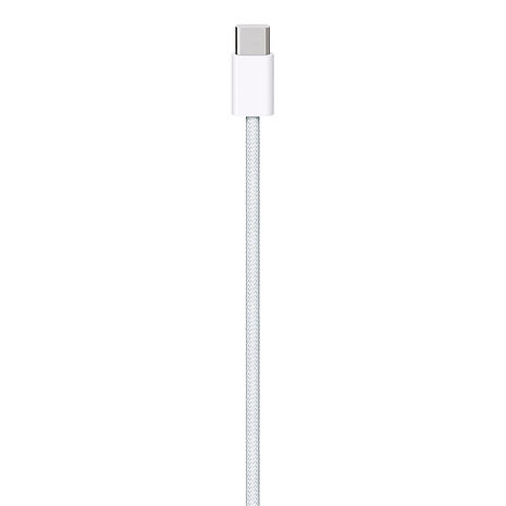 Apple原廠 USB-C to USB-C 編織傳輸充電線 MQKJ3FE/A 1M-白【全新出清品】