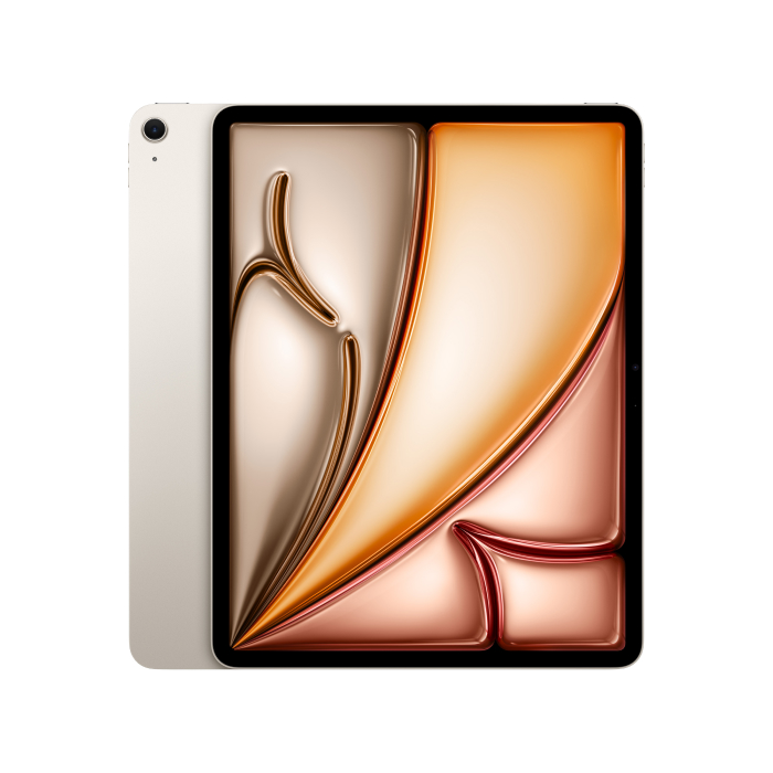 Apple iPad Air M2晶片 13吋128G(星光)(WiFi)2024版 MV293TA/A【拆封福利品B級】