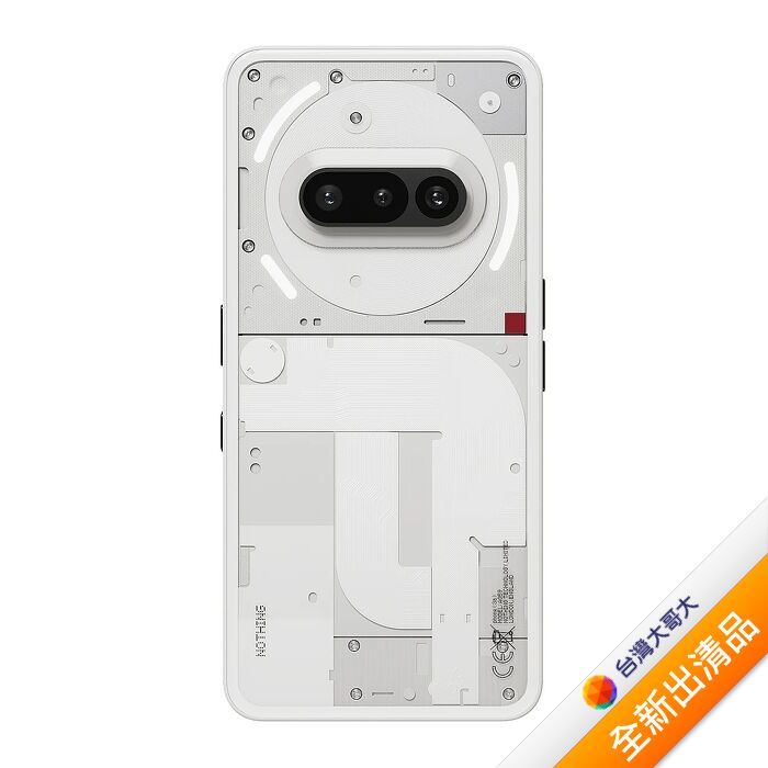 Nothing Phone (3a)_8GB/128GB-(白)(5G)-手機/平板福利品-myfone 購物