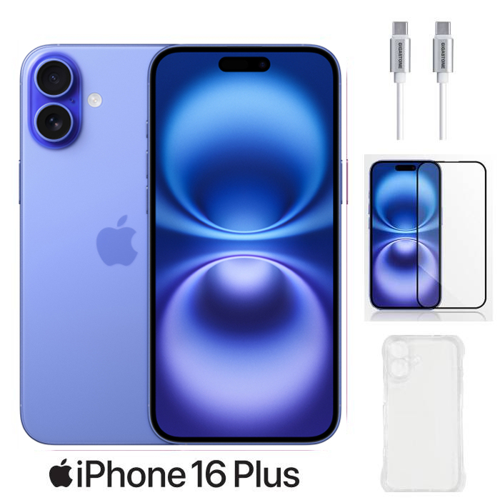 APPLE iPhone 16 Plus 256G (湛海藍)(5G)【超值配件組】