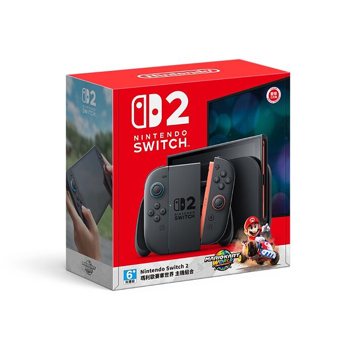 【OP遊戲玩家】Nintendo Switch 2瑪利歐賽車世界主機同捆組