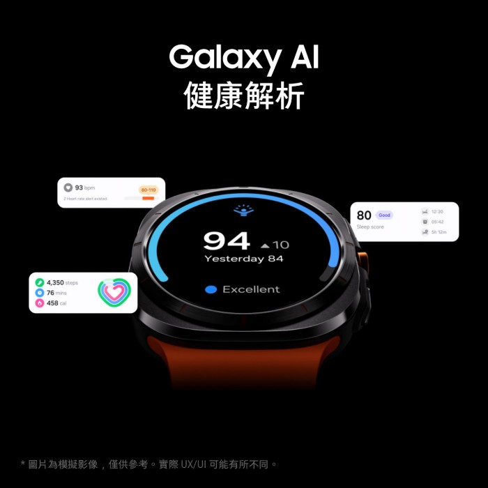 【預購】Samsung Galaxy Watch Ultra LTE版_47mm-鈦夜藍