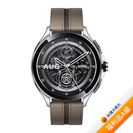 Xiaomi Watch 2 Pro-銀【拆封福利品A級】