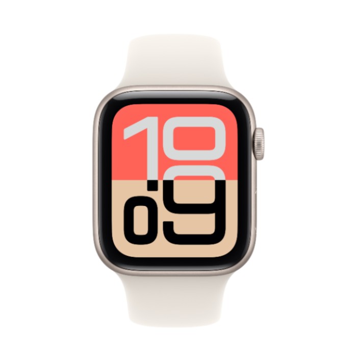 【預購】Apple Watch SE 3(GPS)星光色錶殼配星光色S/M錶帶40mm(MEH34TA/A)