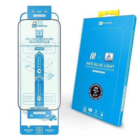 iPhone Air hoda 抗藍光滿版玻璃保護貼