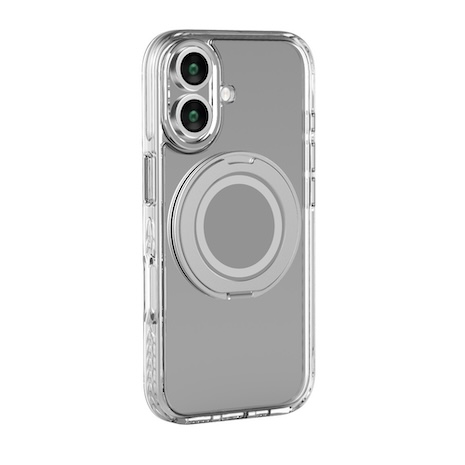 iPhone 17 artmo 360磁吸立架防摔保護殼-透明