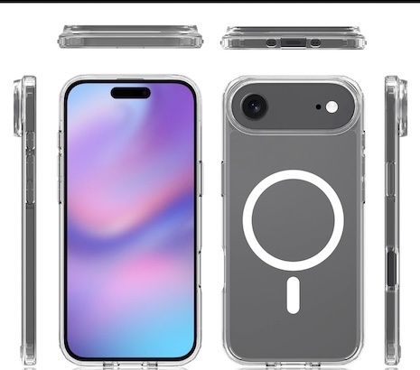 iPhone Air artmo 清透磁吸防摔保護殼-透明