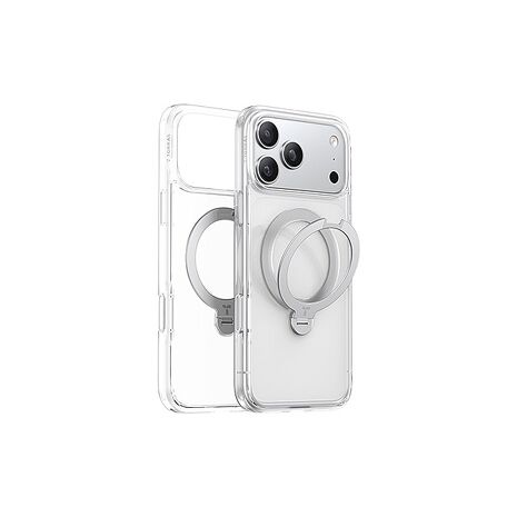 iPhone 17 Pro Max TORRAS Spin 旋轉支架磁吸手機殼-透明