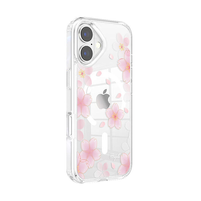 iPhone 17 apbs 軍規防摔磁吸彩繪殼-吉野櫻