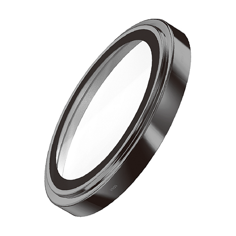 iPhone 17 imos鋁合金藍寶石鏡頭保護貼(2鏡)-深灰