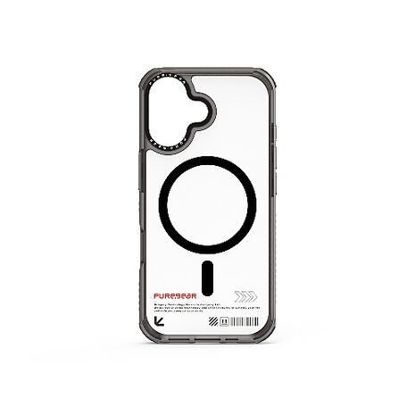 iPhone 17 PureGear冰霧防摔磁吸保護殼-黑色