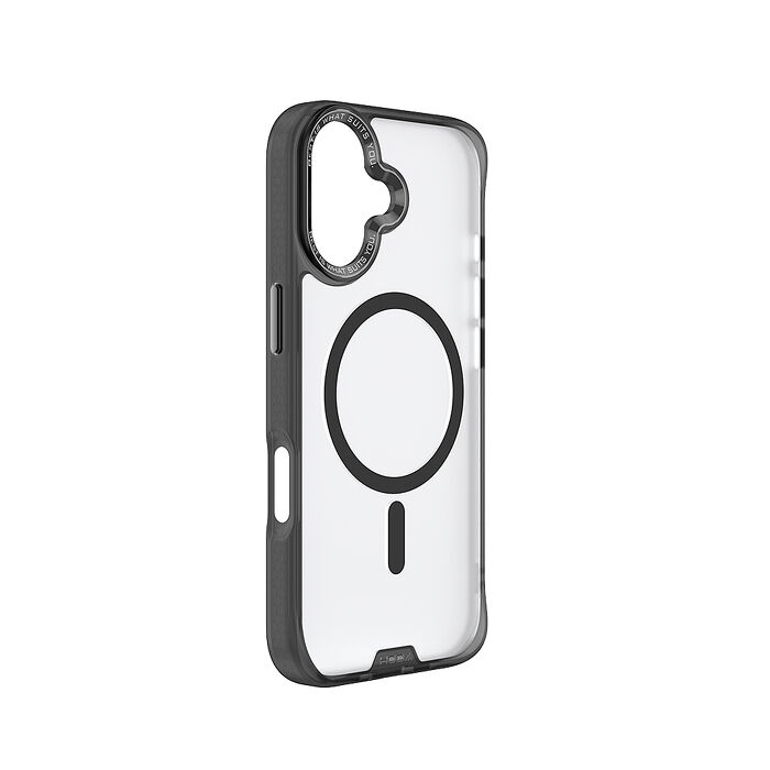 iPhone 17 hoda 柔石軍規防摔磁吸保護殼-黑