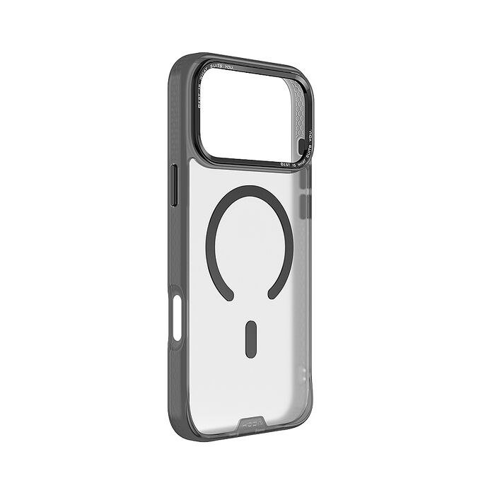 iPhone 17 Pro Max hoda 柔石軍規防摔磁吸保護殼-黑