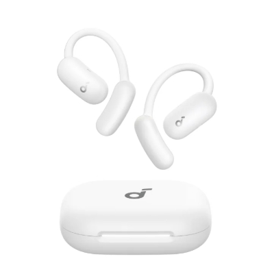 Soundcore AeroFit 2 AI翻譯開放式藍牙耳機-白