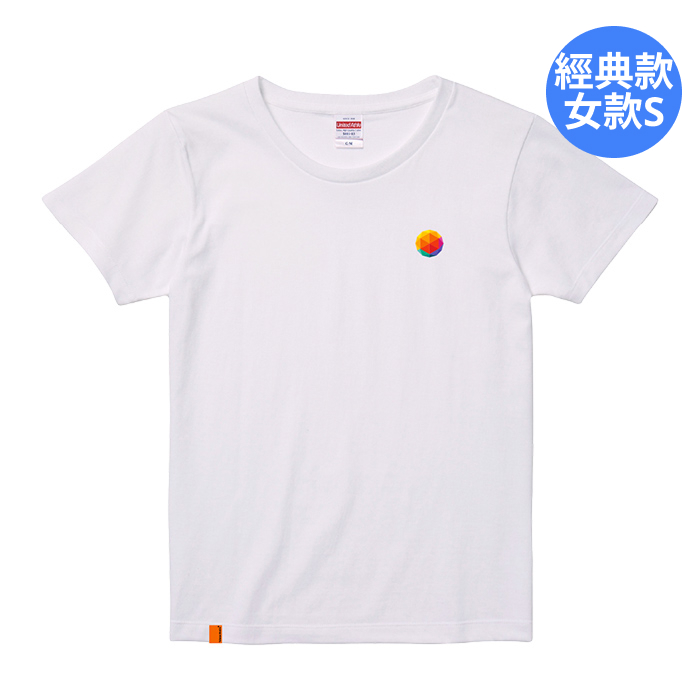 Open Possible經典款logoT(女-白-S)