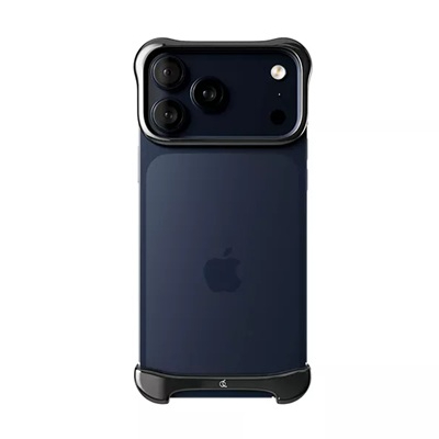 iPhone 17 Pro Max ARC Pulse航太級鋁製極簡保護殼-鏡面黑