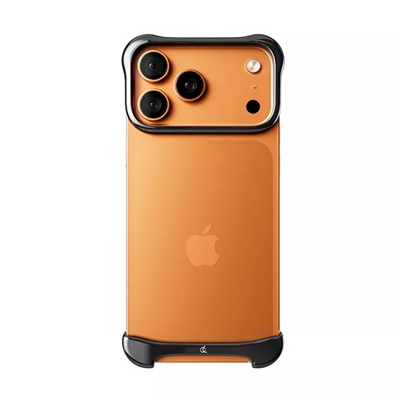 iPhone 17 Pro Max ARC Pulse航太級鋁製極簡保護殼-鏡面黑