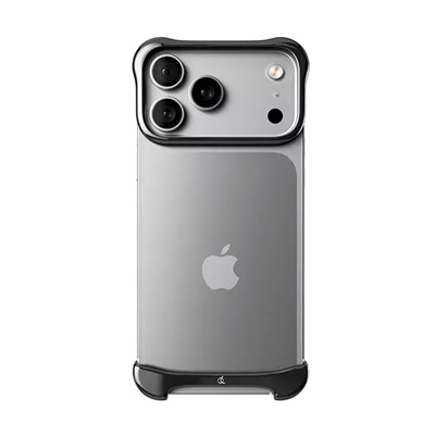 iPhone 17 Pro Max ARC Pulse航太級鋁製極簡保護殼-鏡面黑