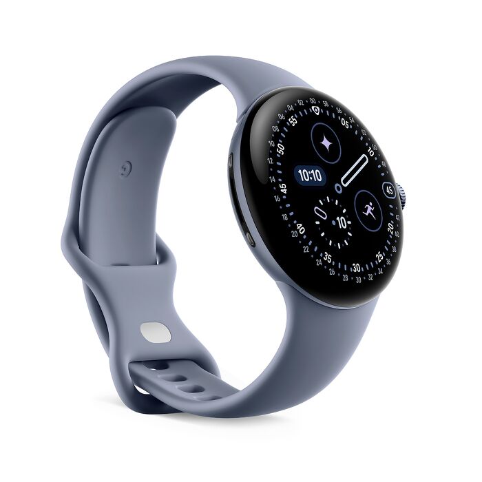 Google Pixel Watch4 45mm BT版-月岩灰