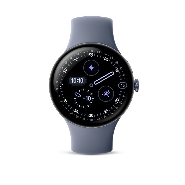 Google Pixel Watch4 45mm BT版-月岩灰