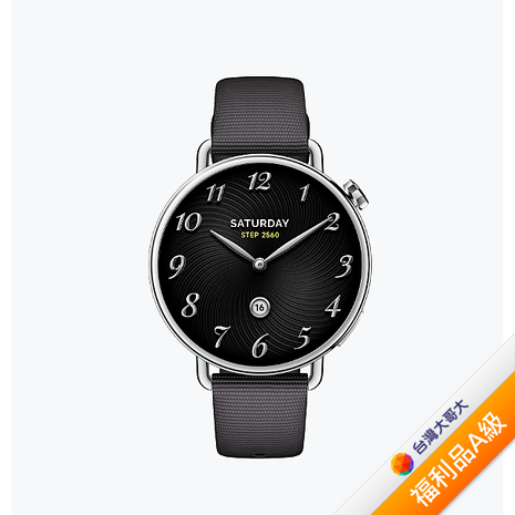 Xiaomi Watch S4_41mm-黑【拆封福利品A級】