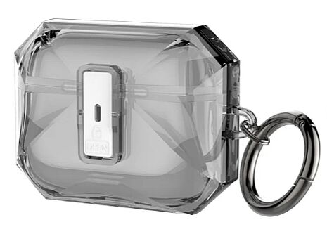 AirPods Pro3 Solide 卡扣式保護套-透黑