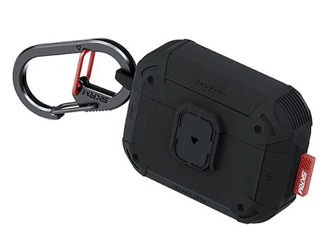 AirPods Pro3 SKINARMA 未來元素耳機保護套-墨黑