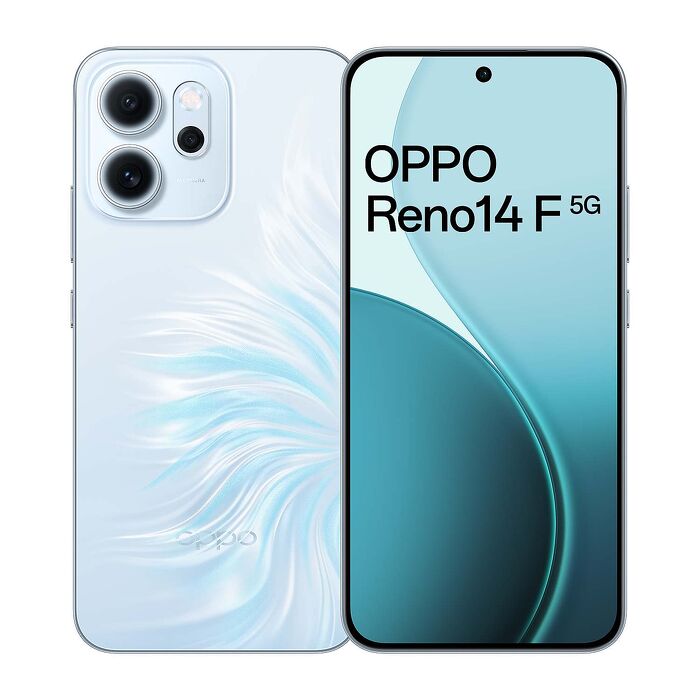 OPPO Reno14 F 12G/256G (淺藍)(5G)【拆封福利品A級】