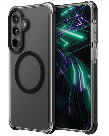 Samsung S26+ UNIQ Combat軍規認證磁吸防摔殼-黑