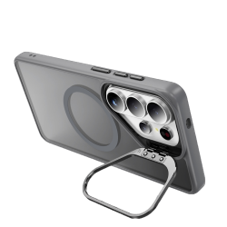Samsung S26 Ultra 鏡頭支架磁吸手機保護殼-霧灰