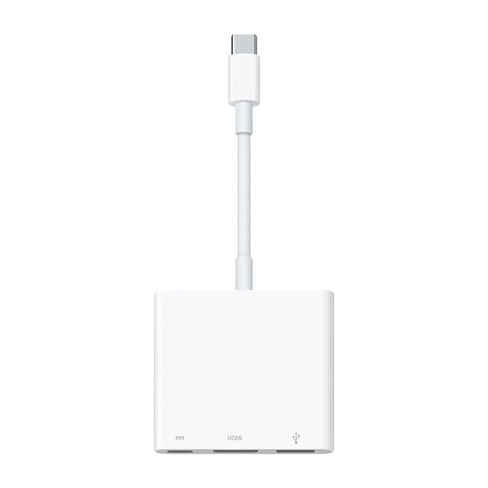 (Apple) USB-C 數位AV多埠轉接器 (MW5M3FE/A)-白 Apple原廠