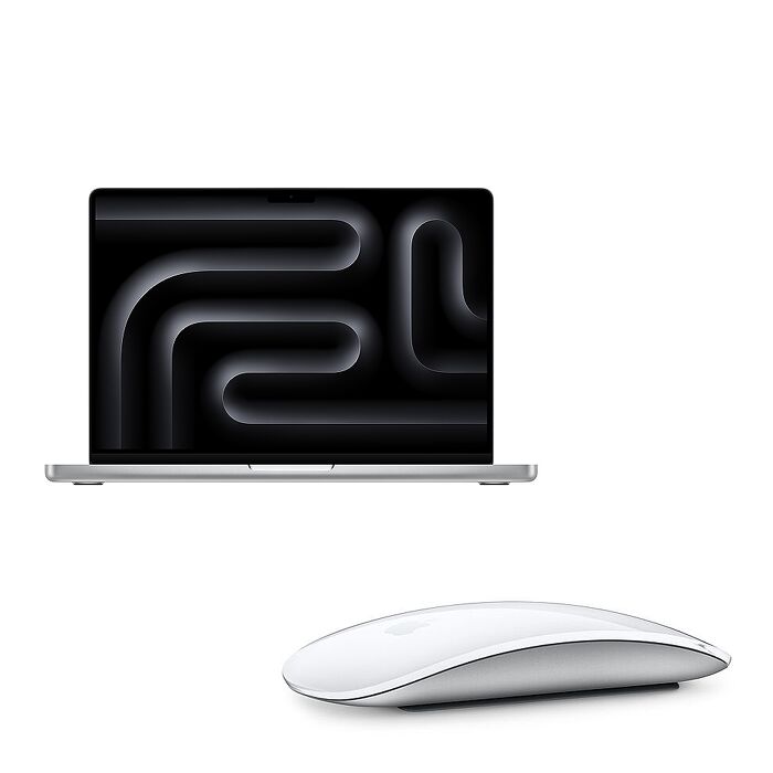 (Apple) MacBook Pro 14吋(M5) 16G/1TB (銀)【贈Apple原廠巧控滑鼠】