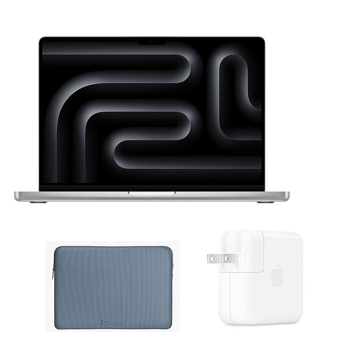 (Apple) MacBook Pro 14吋(M5) 16G/1TB (銀)【贈Apple原廠70W電源轉接器 & UNIQ抗污防潑水筆電收納包】