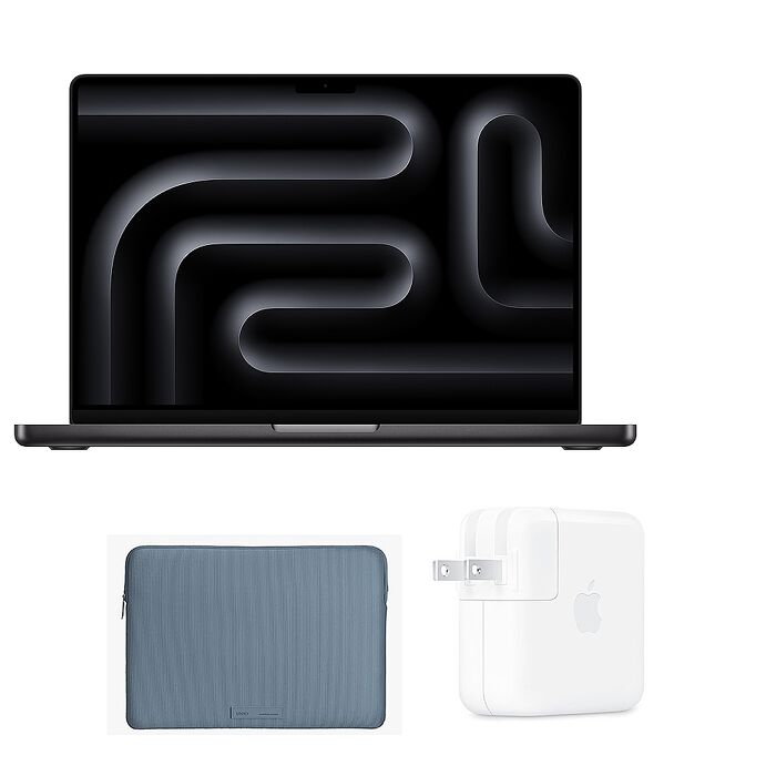 (Apple) MacBook Pro 14吋(M5) 16G/1TB (太空黑)【贈Apple原廠70W電源轉接器 & UNIQ抗污防潑水筆電收納包】