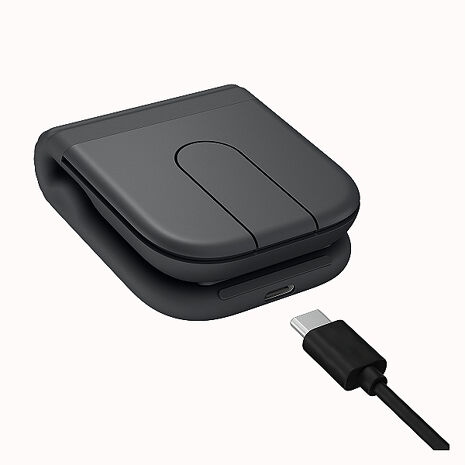 羅技 Mobi Mouse 無線摺疊滑鼠-黑