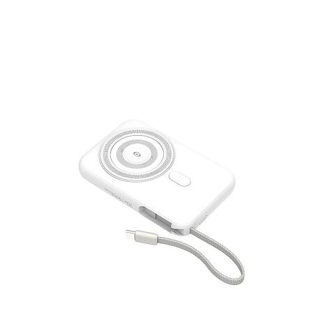 SEEK 9900mAh半固態三合一磁吸行動電源-白