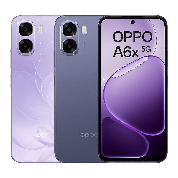 OPPO A6x 6G/128G (淡紫色)(5G)【拆封福利品A級】