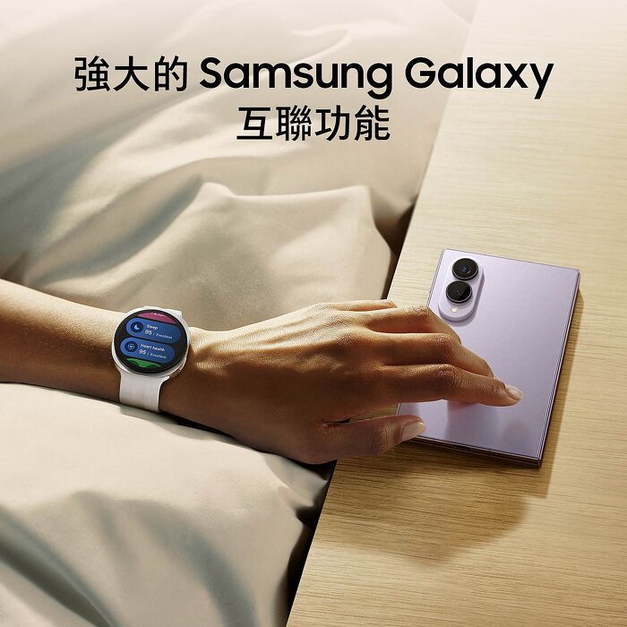 【預購】Samsung Galaxy Watch9 BT版_40mm-星光白(SM-L340)