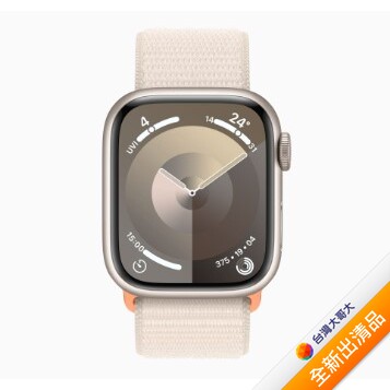 Apple Watch SE LTE版 40mm星光色鋁金屬錶殼配星光色運動型錶環(MRG43TA/A)【全新出清品】