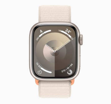 Apple Watch SE LTE版 40mm星光色鋁金屬錶殼配星光色運動型錶環(MRG43TA/A)【全新出清品】