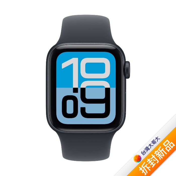 Apple Watch SE 3 GPS+Cellular 44mm 午夜色錶殼配午夜色錶帶-M/L(MEPJ4TA/A)【拆封新品】