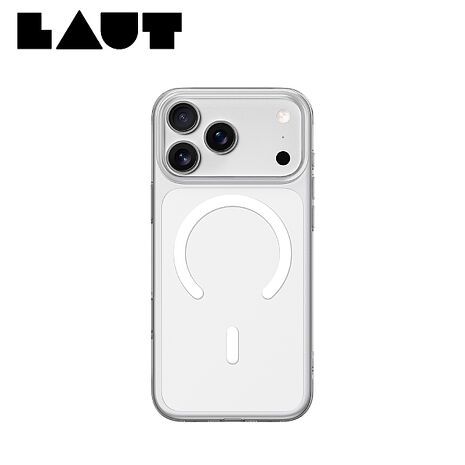 iPhone 18 Pro Max/17 Pro Max LAUT 磁吸晶透保護殼(相機按鍵)-透明