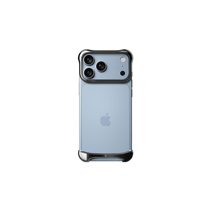 iPhone 18 Pro Max ARC Pulse 航太級鋁製極簡保護殼-鏡面黑