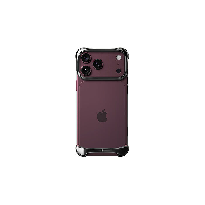 iPhone 18 Pro Max ARC Pulse 航太級鋁製極簡保護殼-鏡面黑