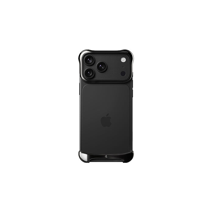 iPhone 18 Pro Max ARC Pulse 航太級鋁製極簡保護殼-鏡面黑