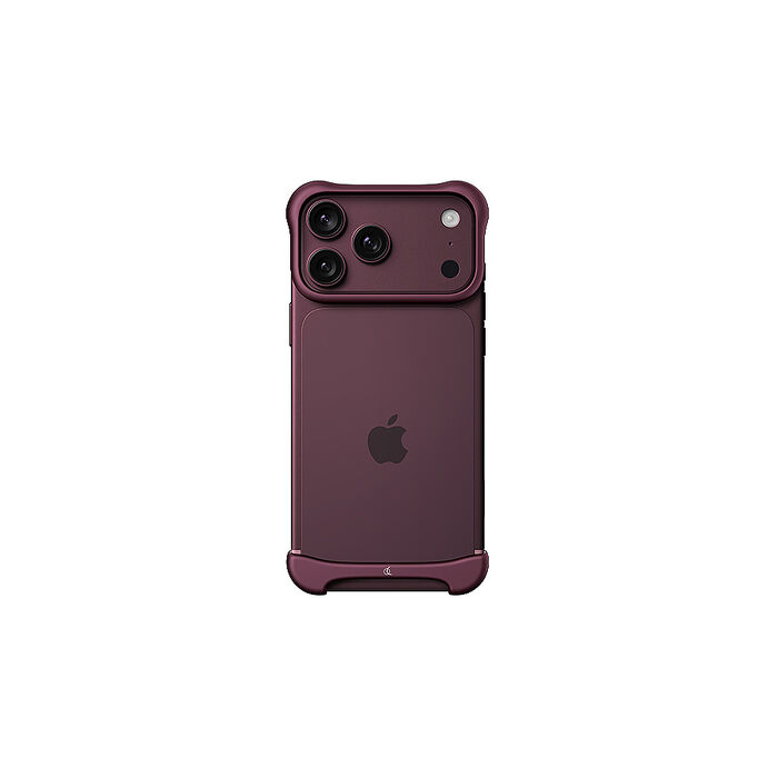 iPhone 18 Pro Max ARC Pulse 航太級鋁製極簡保護殼-消光深紅