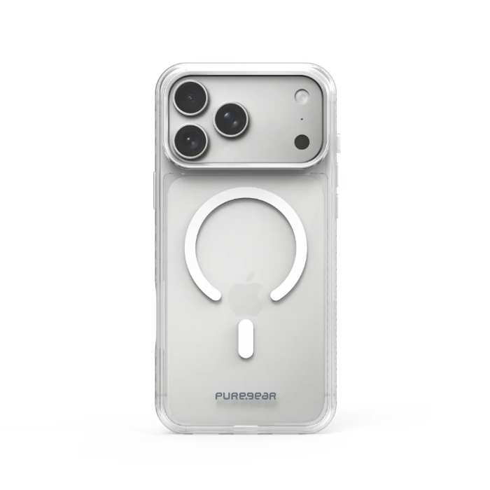 iPhone 18 Pro Max/17 Pro Max PureGear 冰鑽防摔磁吸殼-閃銀框