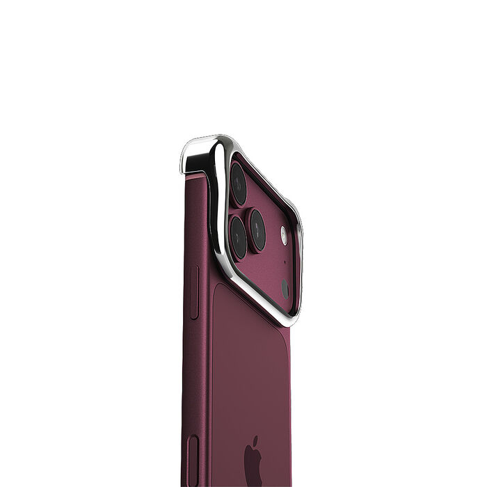 iPhone 18 Pro ARC Pulse 航太級鋁製極簡保護殼-鏡面銀