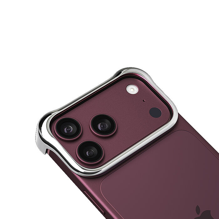 iPhone 18 Pro ARC Pulse 航太級鋁製極簡保護殼-鏡面銀